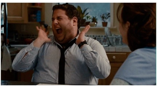 Джона Хилл в восторге