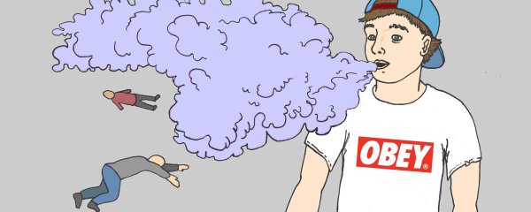 Нарисовать вейп