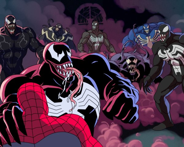 Непобедимый человек паук Веном