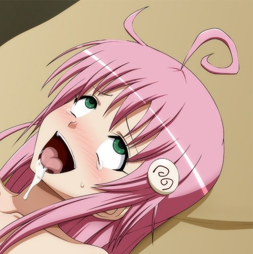 Аниме тян с высунутым языком