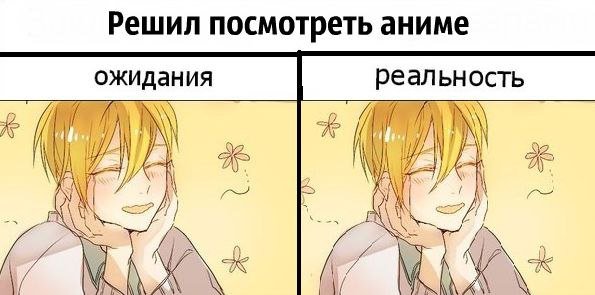 Аниме тян ожидание реальность