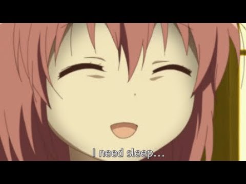 Аниме мемы про сон
