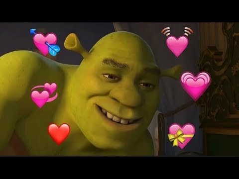 Шрек с сердечком