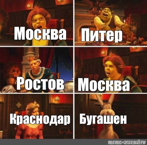 Мем про Шрека и Питер