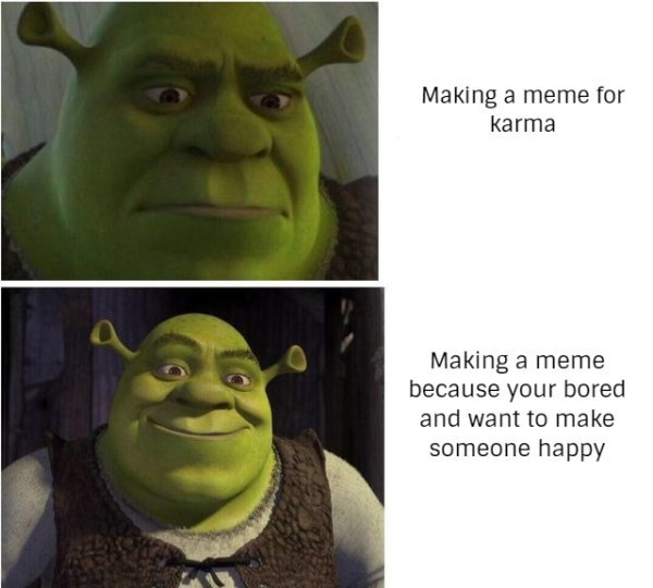 Нарисованный шрек