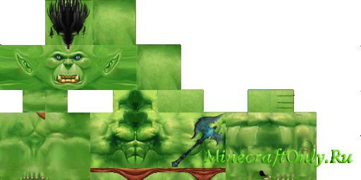 Скин для майна Шрек