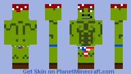 Скин Шрека для майнкрафт пе