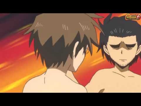 Пощечина аниме гиф