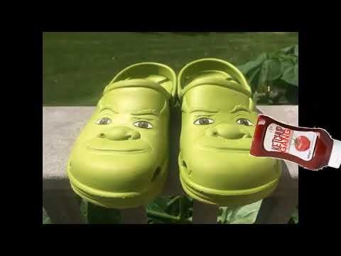 Шлепки Шрек