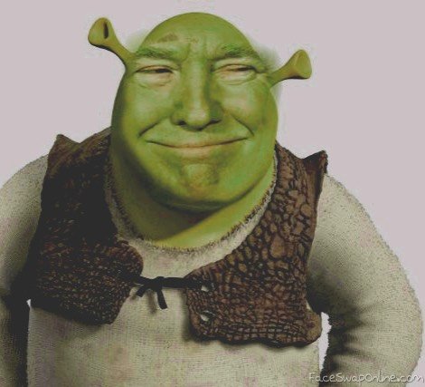 Шрек лицо