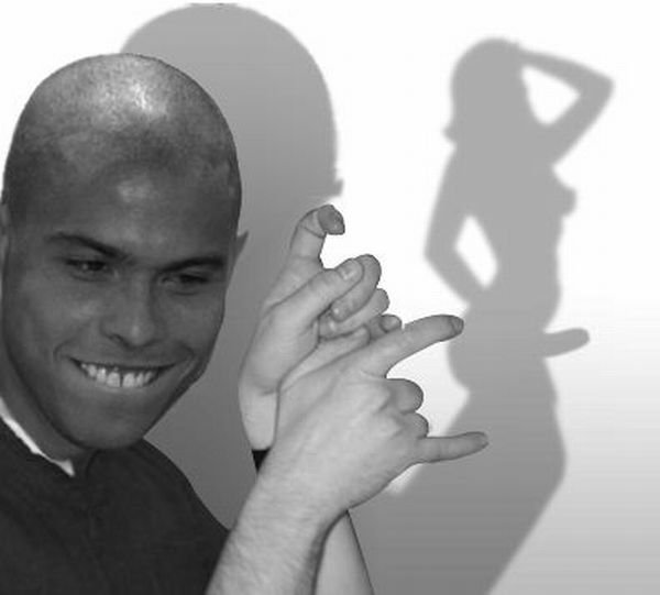 Прикольные фото с тенью