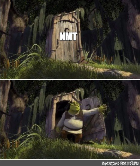 Шрек Мем из туалета
