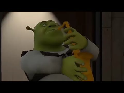 Шрек на саксофоне 10 часов