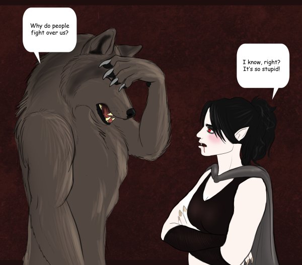 Оборотень прикол