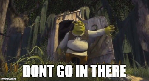 Туалет Шрека