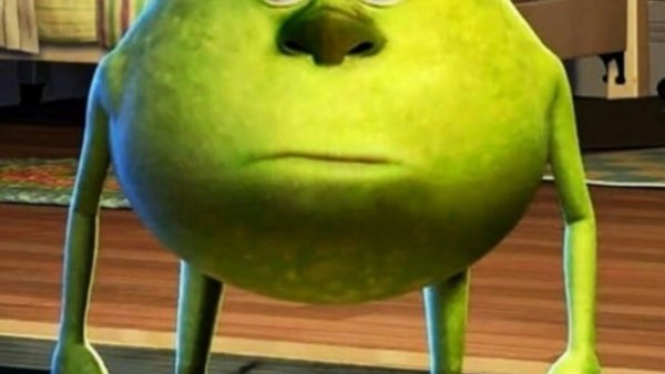 Майк Вазовски с лицом Салли