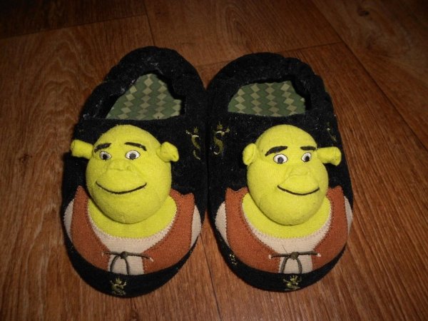 Тапки кроксы Шрек