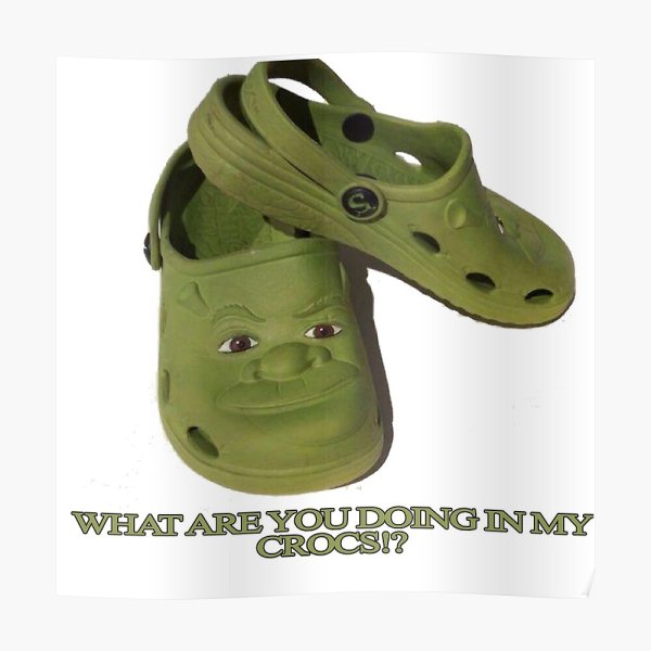 Crocs сабо со Шреком