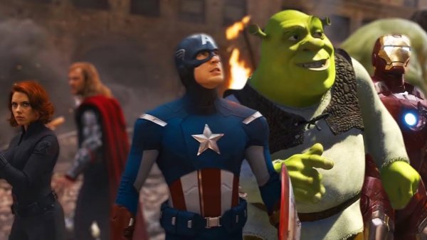 Шрек и Мстители