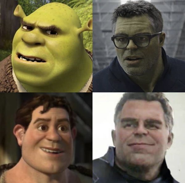 Шрек и Мстители