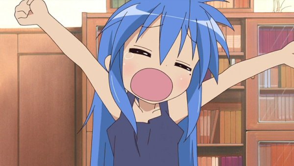 Аниме зевает