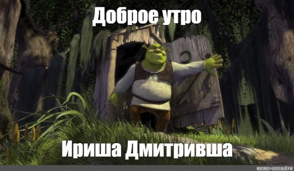 Шрек Мем туалет