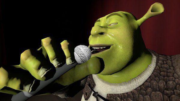 Шрек поет