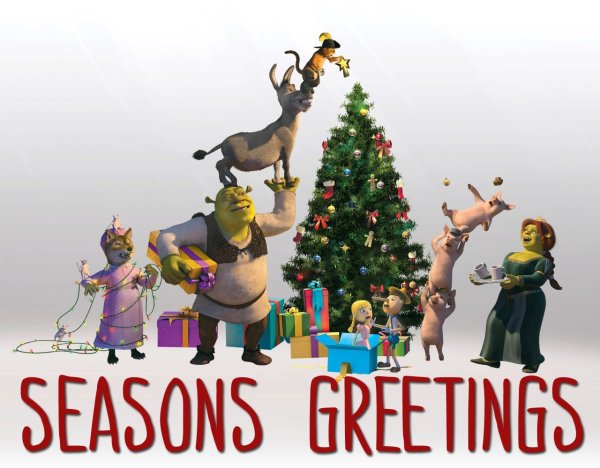 Шрек новый год