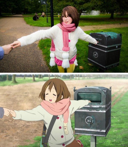 Аниме против реальности