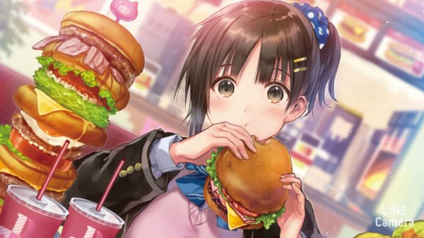 Вкусная еда аниме