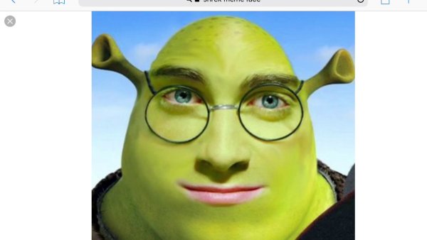 Умное лицо Шрека