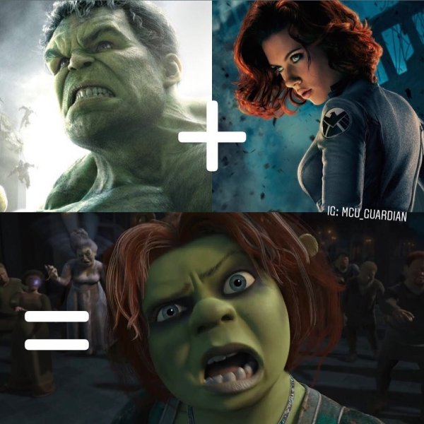 Шрек и Мстители