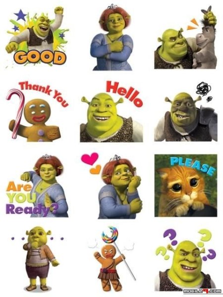 Шрек для принта