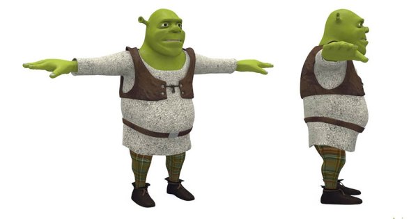 Шрек в полный рост