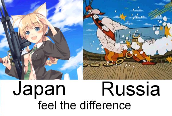 Россия vs Япония