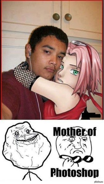 Аниме фотошоп мемы