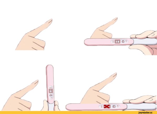 Аниме с тестом на беременность