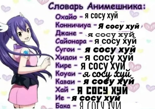 Словарь АНИМЕШНИКА