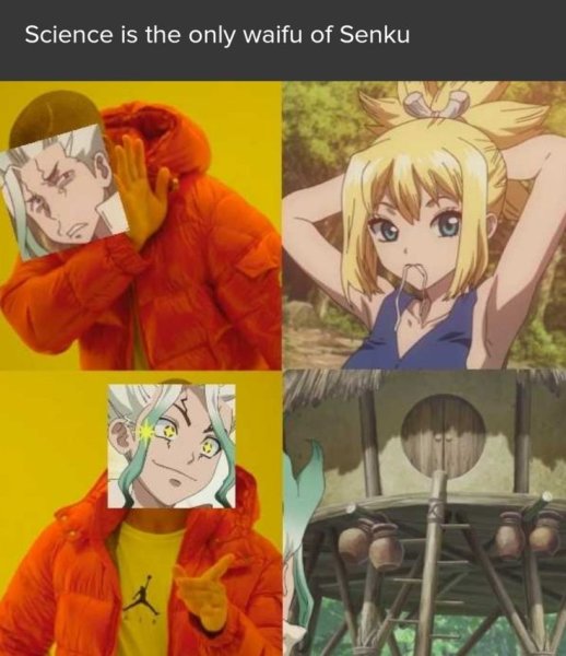 Аниме доктор Стоун мемы