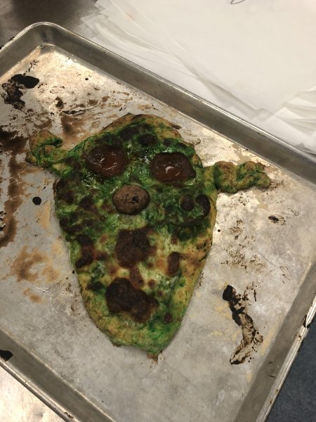 Shrek pizza
