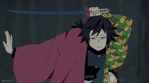 Клинок рассекающий демонов Томиока демон