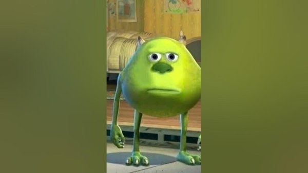 Майк Вазовски с лицом Салли