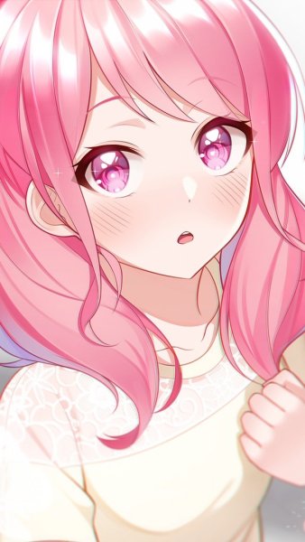 Аниме с розовыми волосами