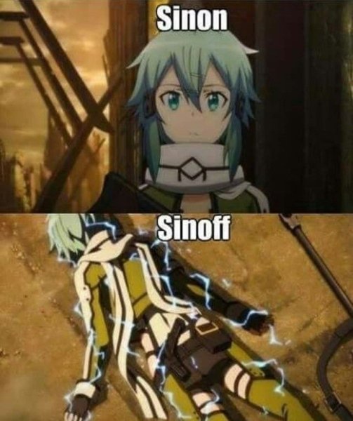 Sword Art online приколы