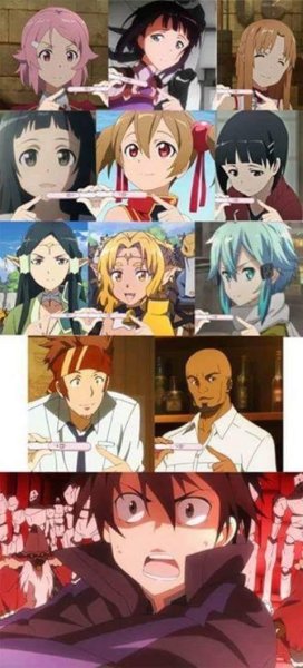 Sword Art online мемы