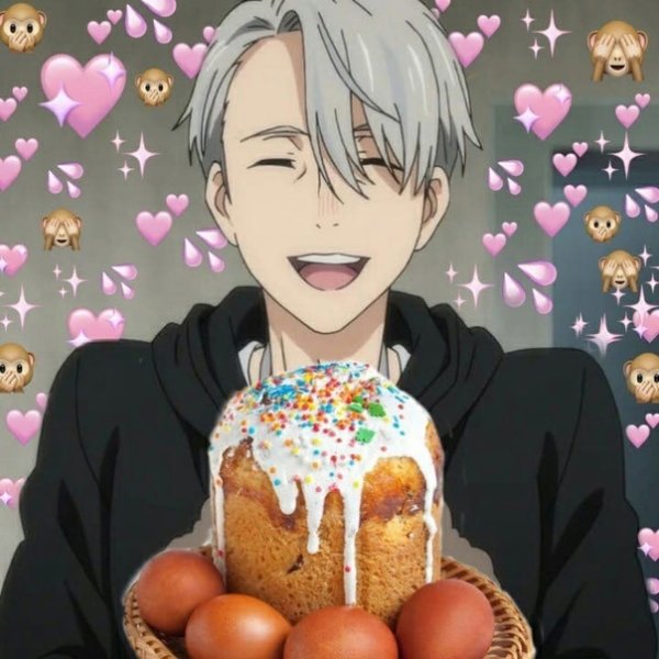 Поздравление с Пасхой аниме