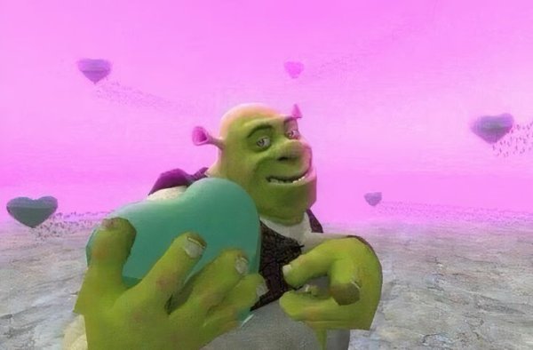 Шрек с сердцем