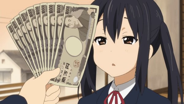 Адзуса с деньгами