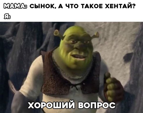 Хороший вопрос Мем