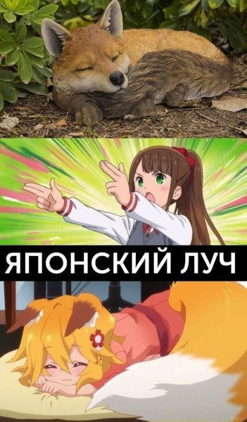 Аниме Луч Мем